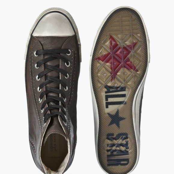 NIB Converse X John Varvatos CTAS Split Seam Hi Dk Chocolate - Picture 6 of 10
